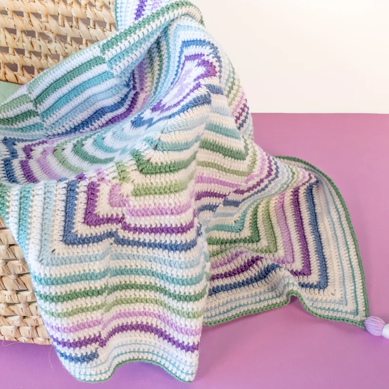 Yarn and Colors – „Amazing Blankets“-Anleitungsset (digital)