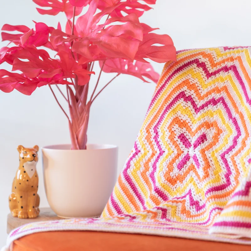 Yarn and Colors – „Amazing Blankets“-Anleitungsset (digital)