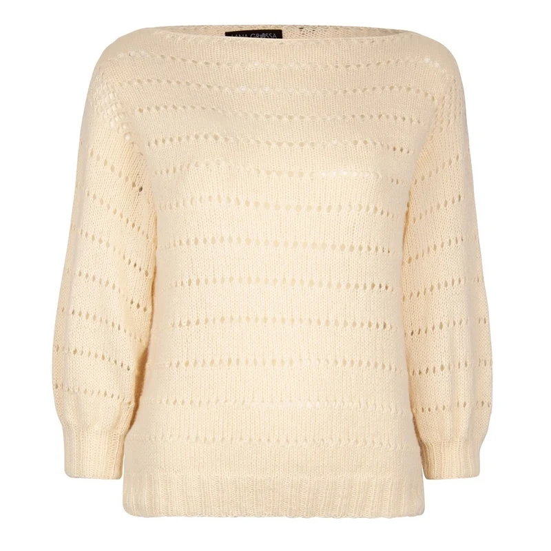 Ecopuno – Strickpaket für einen romantischen Sommerpullover