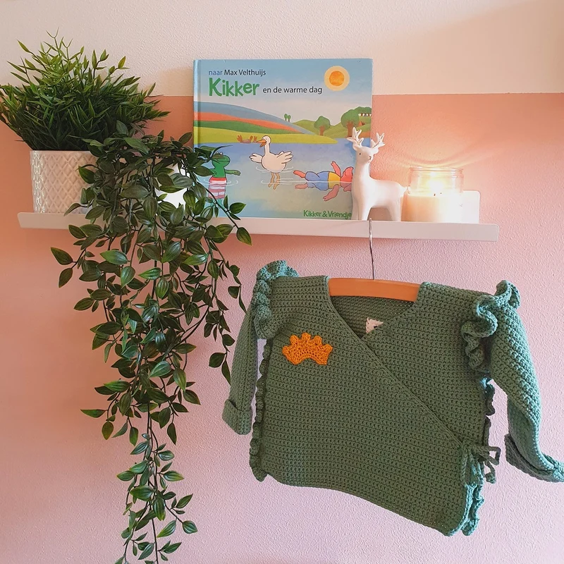 Häkelanleitung „Hi There!“ – Babyjäckchen