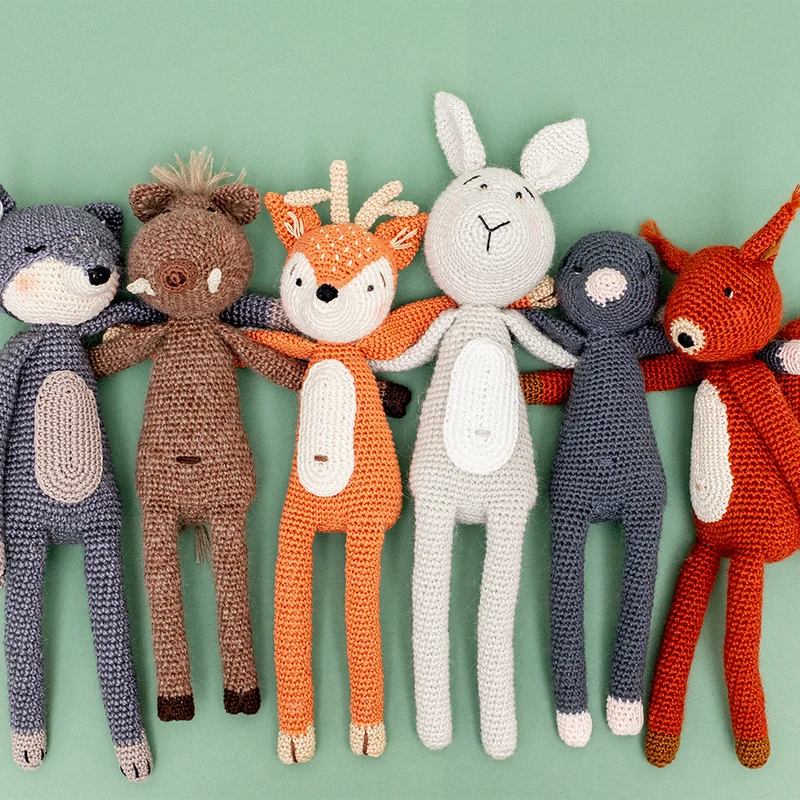 Musterheft „Yarn and Colors Forest Animals“ (digital)