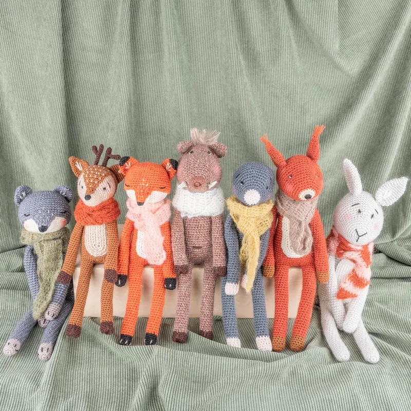 Musterheft „Yarn and Colors Forest Animals“ (digital)