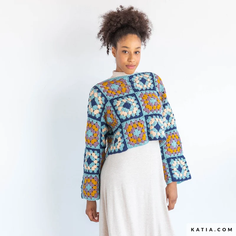 Katia Instagranny Pullover, Schal & Decke (digital)