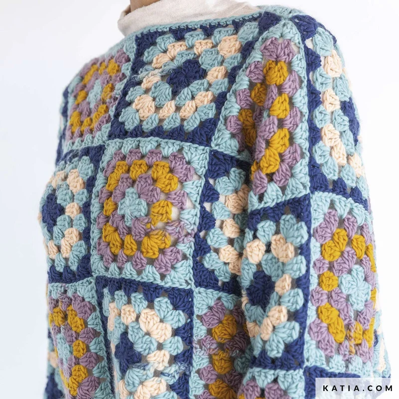 Katia Instagranny Pullover, Schal & Decke (digital)