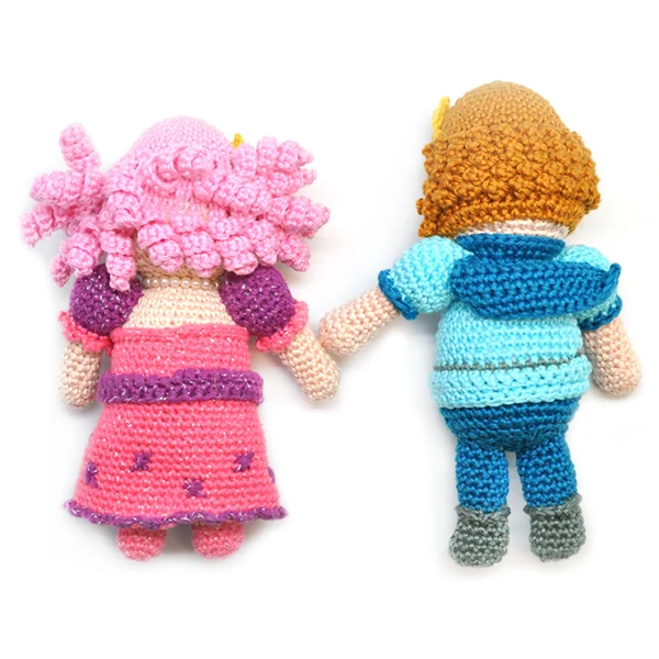 Häkelanleitung „Prinz und Prinzessin“