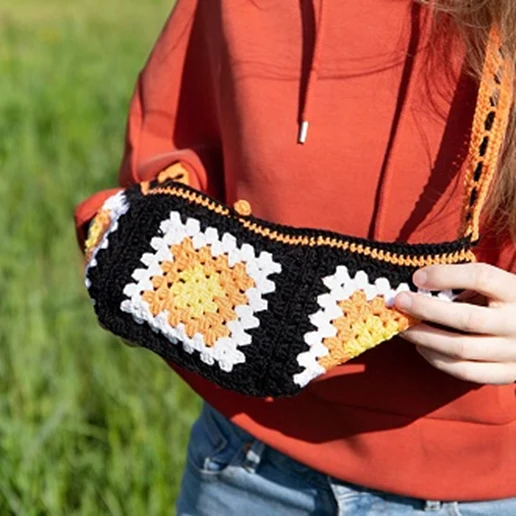 Häkelpaket für eine Festival-Tasche