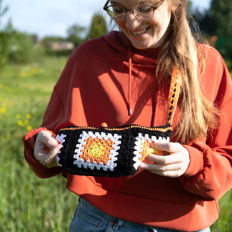 Häkelpaket für eine Festival-Tasche