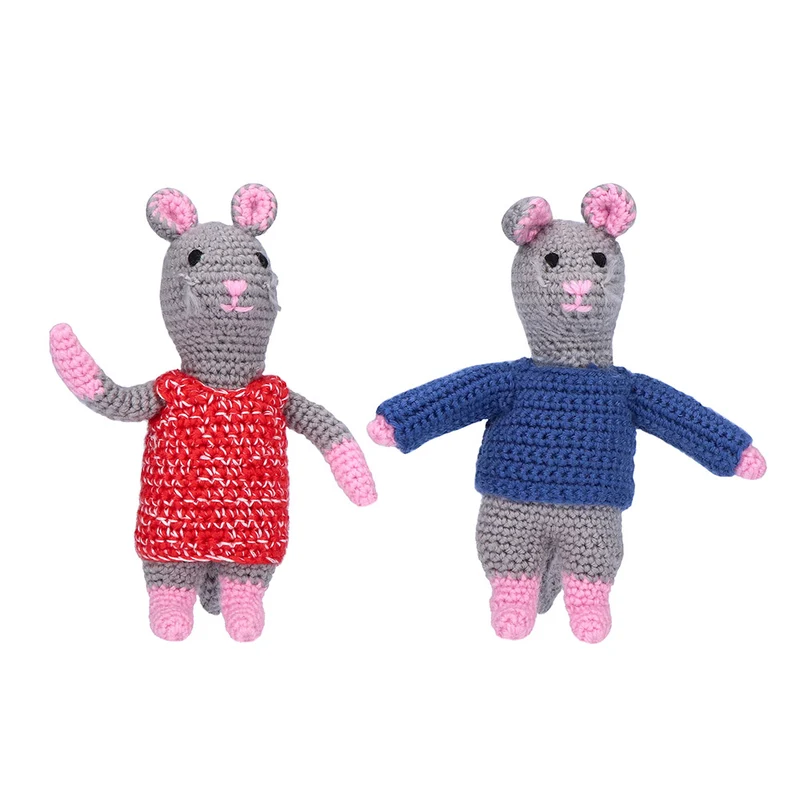 Mäusehaus Sam & Julia – BudgetYarn-Garnpaket