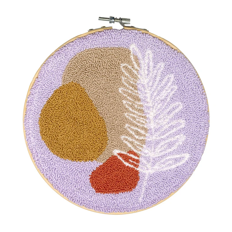 Restyle-Stanzset „Abstract Natur“, 17,8 cm, rund