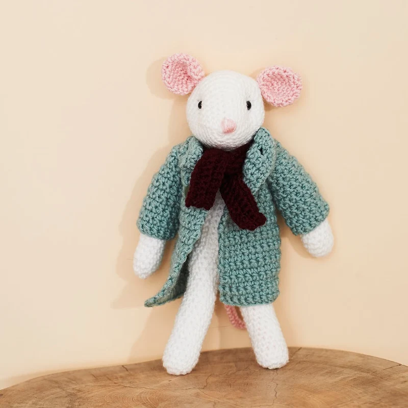 Häkelanleitung Stylecraft Bambino DK Nr. 9664 Mäusefamilie (digital)