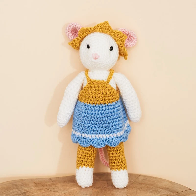 Häkelanleitung Stylecraft Bambino DK Nr. 9664 Mäusefamilie (digital)