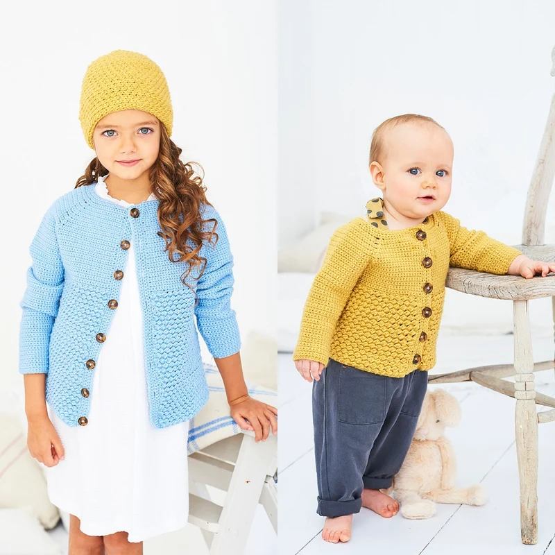 Häkelanleitung Stylecraft Bambino DK Nr. 9610: Jacke und Mütze (digital)