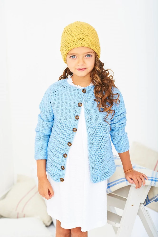 Häkelanleitung Stylecraft Bambino DK Nr. 9610: Jacke und Mütze (digital)