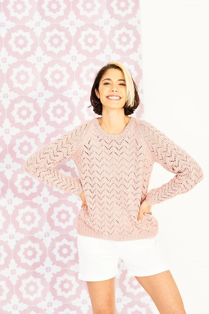Strickanleitung Stylecraft Bellissima DK Nr. 9849 – Jacke und Top