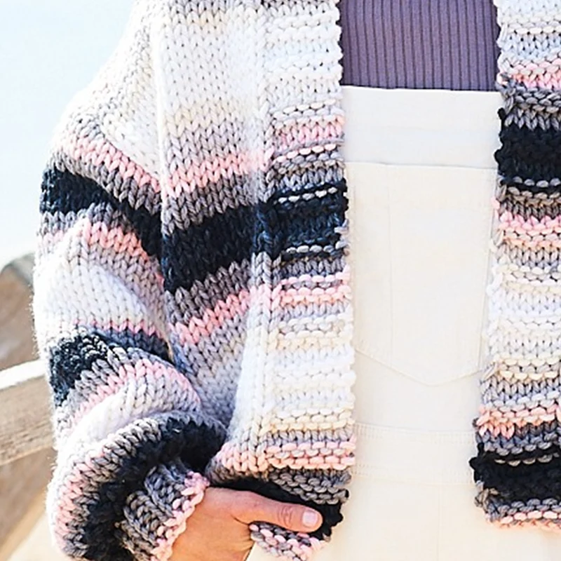 Stylecraft Merry XL Go Round Pullover-Strickanleitung (digital)