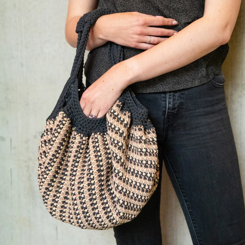 Häkelpaket „Reversible Barley Bag“
