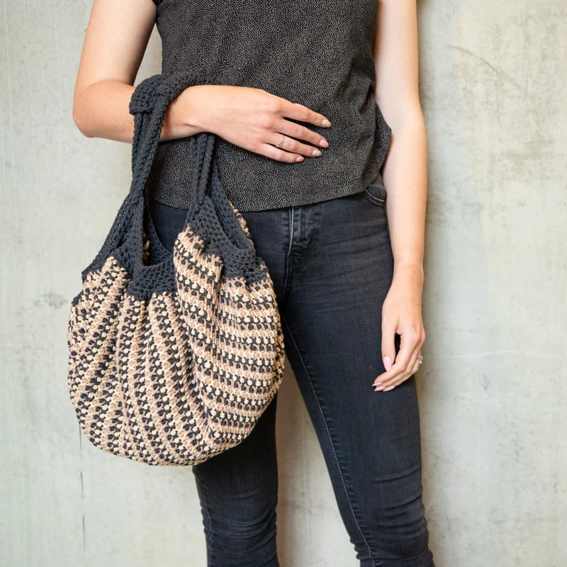 Häkelpaket „Reversible Barley Bag“