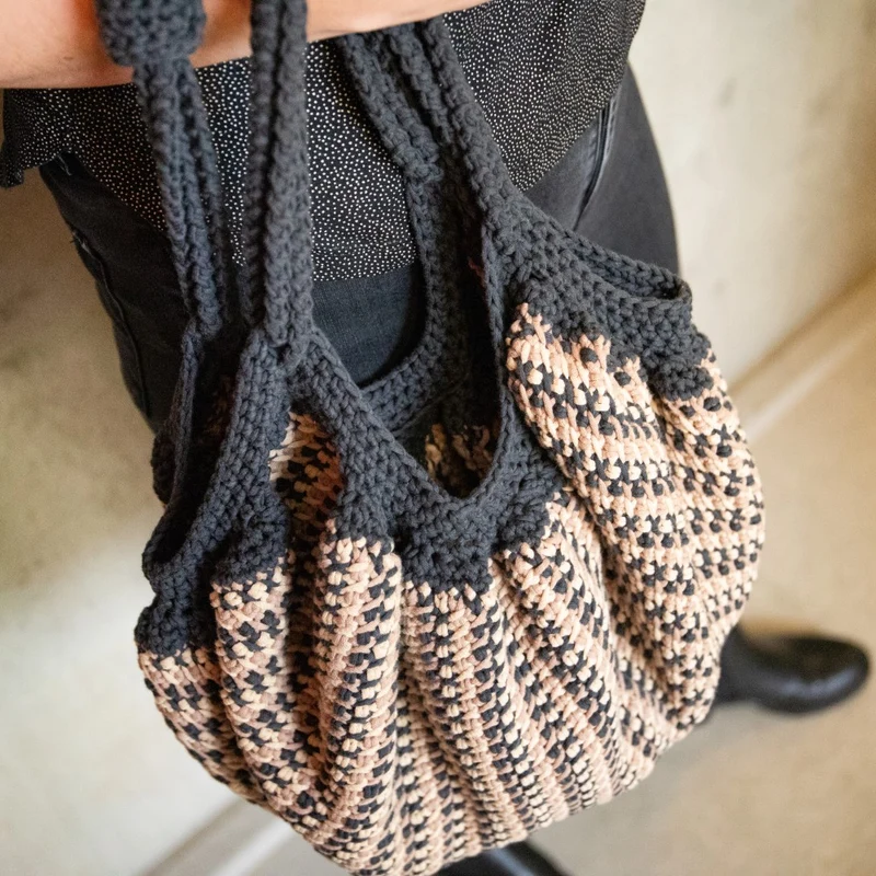Häkelpaket „Reversible Barley Bag“