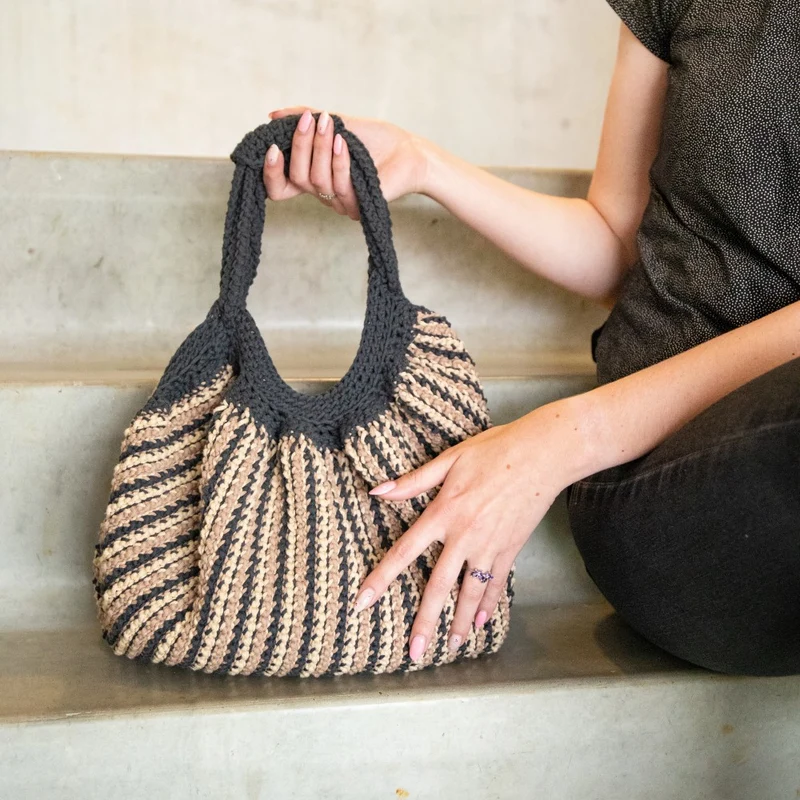 Häkelpaket „Reversible Barley Bag“