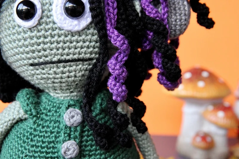 Frankie, das Halloween-Amigurumi-Häkelpaket