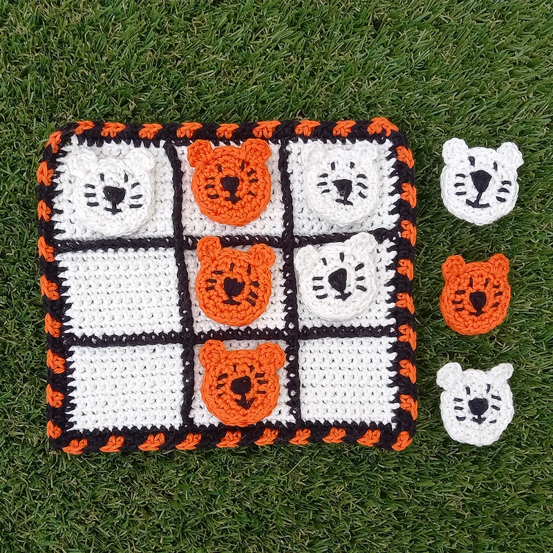 Häkelanleitung „Tigerspiel“ (digital)