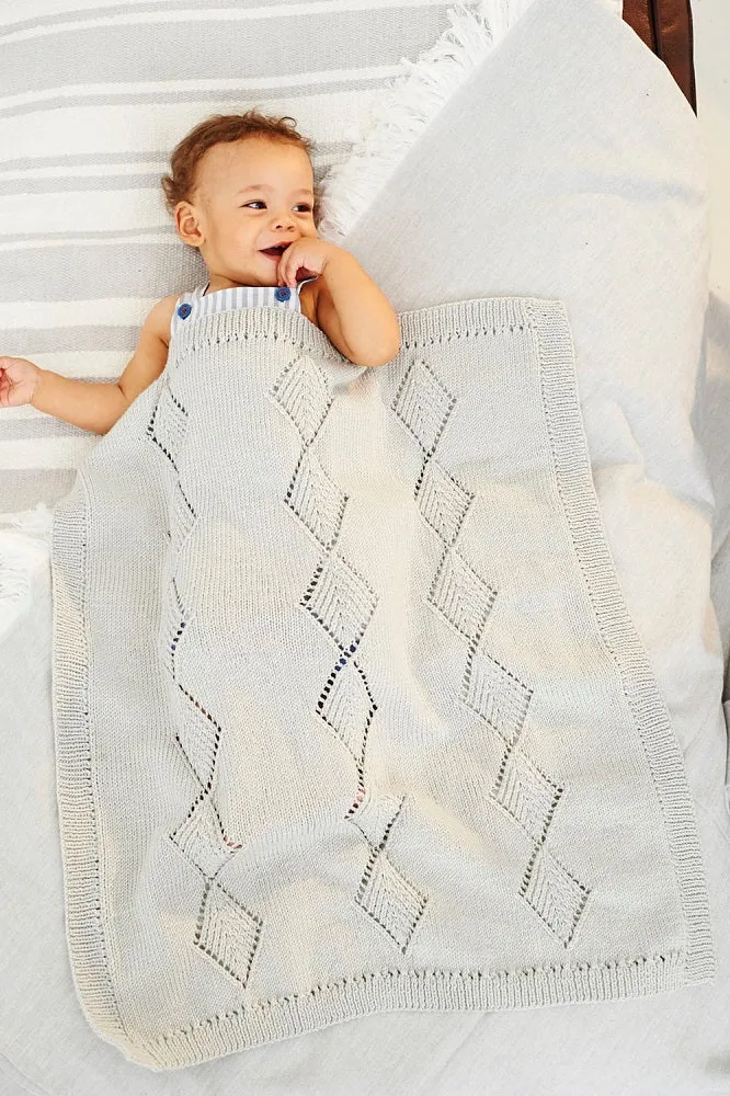 Strickanleitung Stylecraft Bambino DK Nr. 9531 Babydecken (digital)
