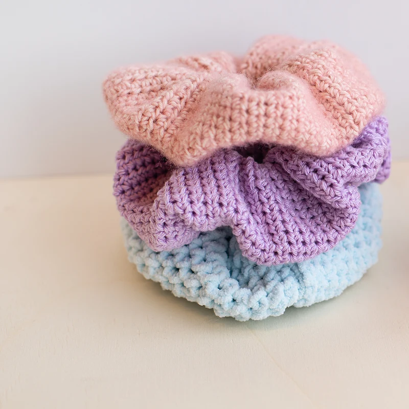 Häkelanleitung „Scrunchie Must-have“ (digital)