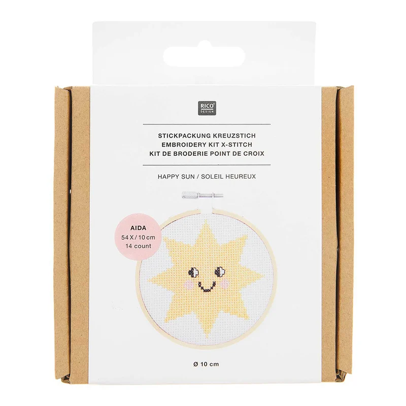Rico-Stickpaket „Fröhliche Sonne“