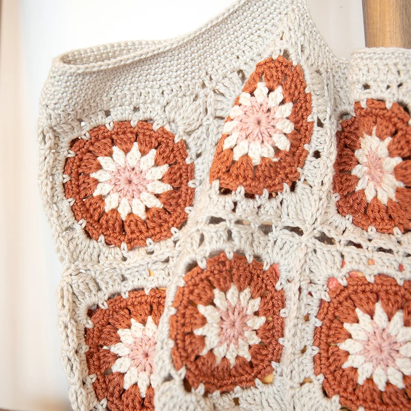 Knipmode Granny Square-Tasche – Häkelpaket