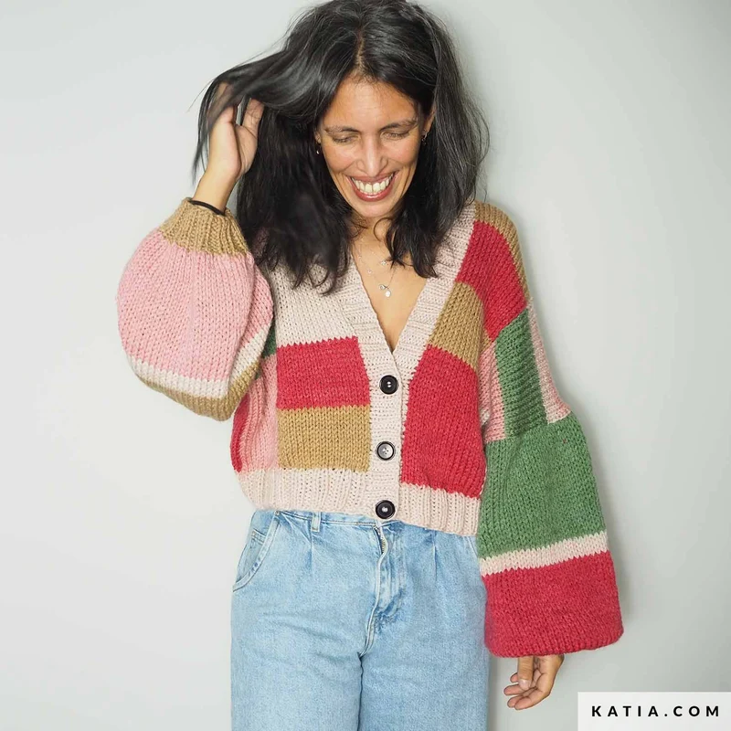 Strickanleitung „Katia Boomer Jacke“ (digital)