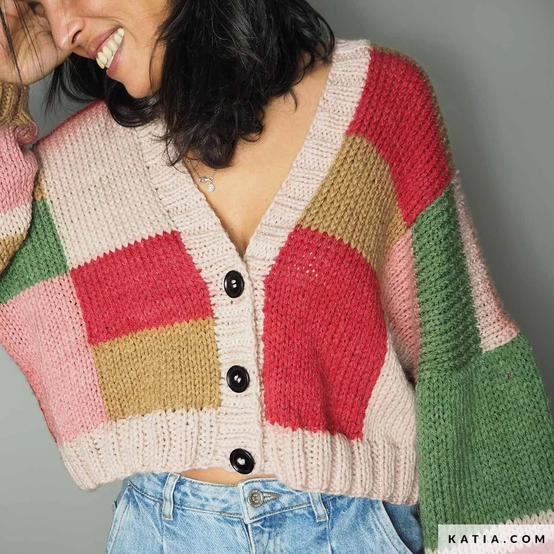 Strickanleitung „Katia Boomer Jacke“ (digital)