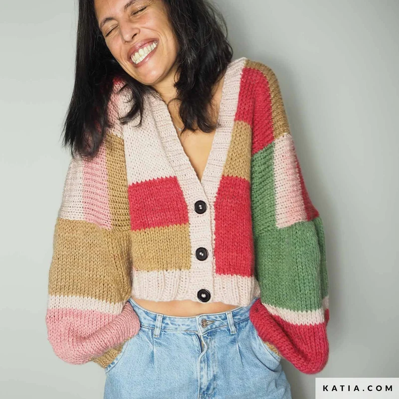 Strickanleitung „Katia Boomer Jacke“ (digital)