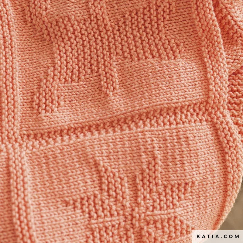 Strickanleitung „Katia Twist“ – Babydecke (digital)