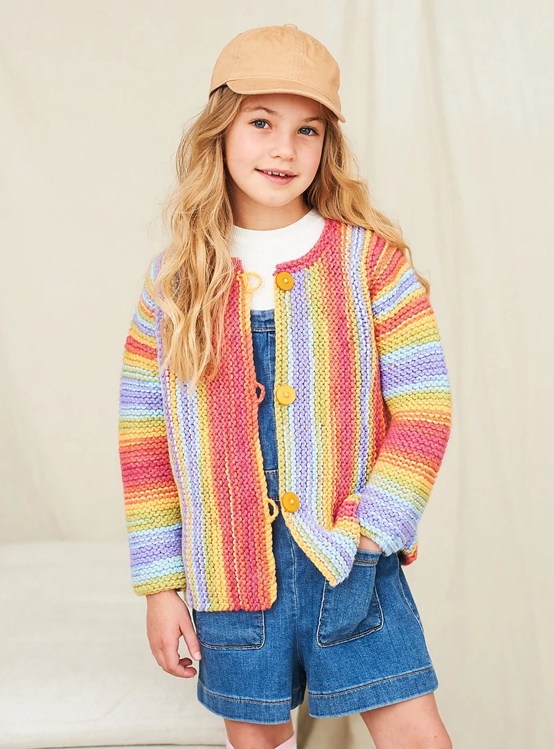 Stylecraft-Strickjacken aus „Merry Go Round Chunky“ 10049