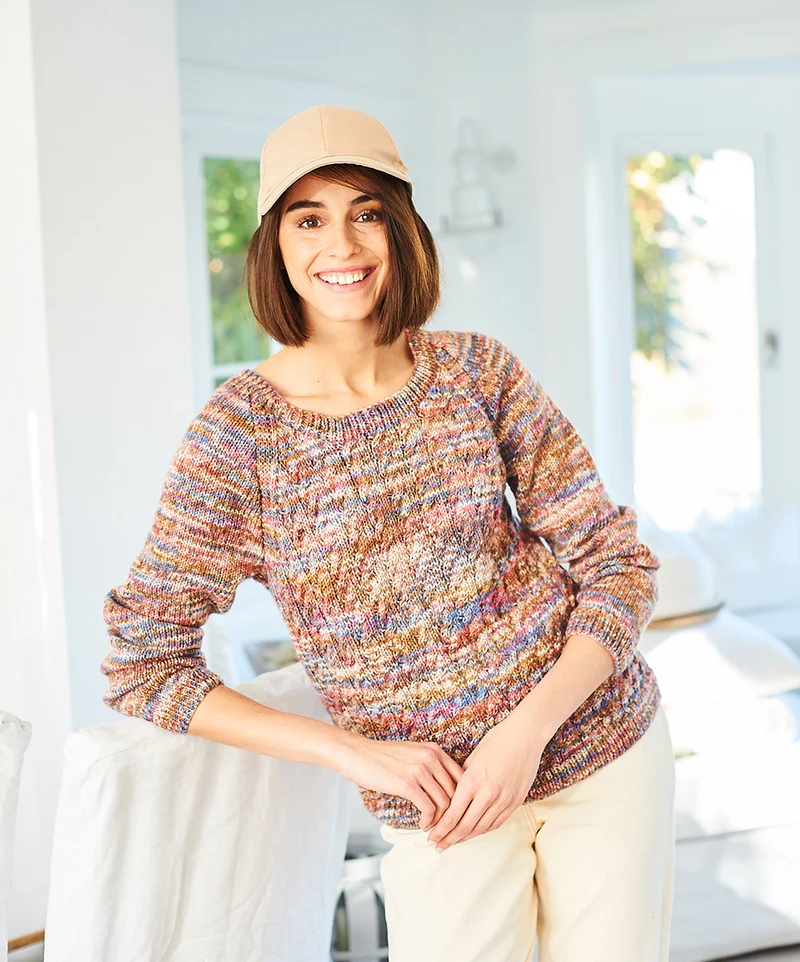 Stylecraft-Pullover und -Top aus „Batik Elements Swirl DK“