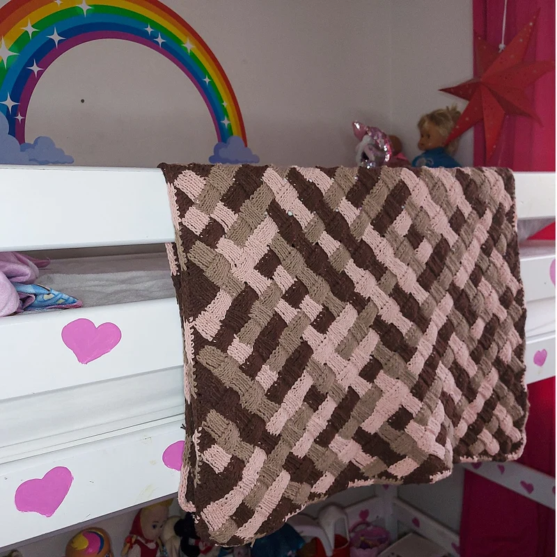 Strickanleitung „Leftover Blanket“