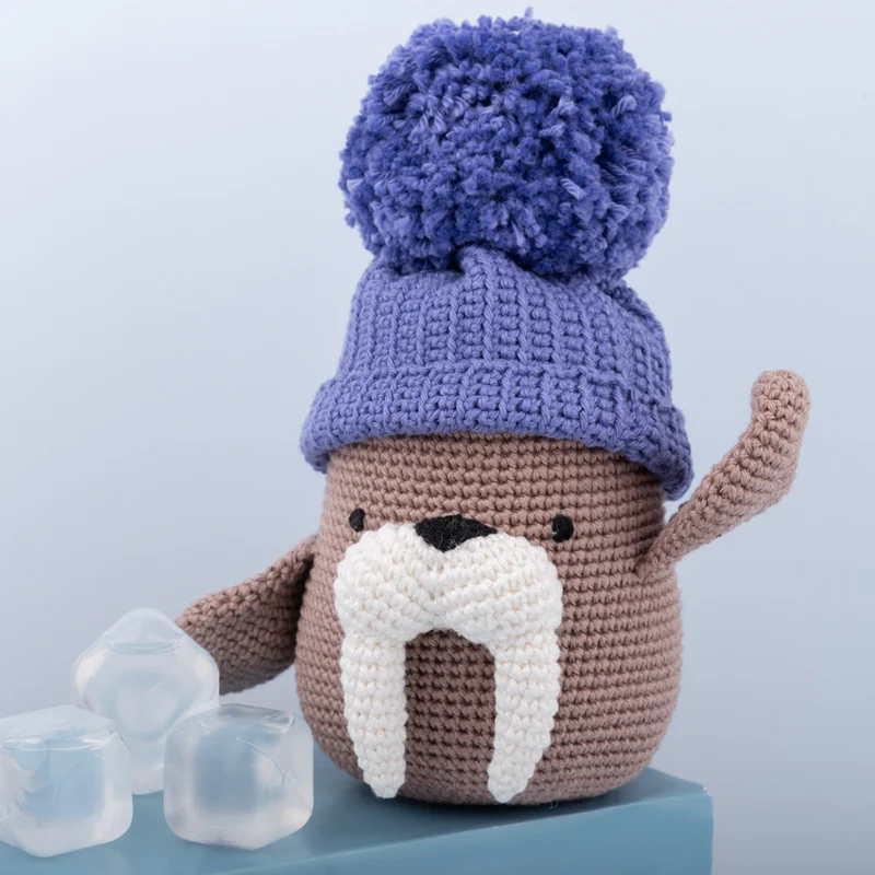 Wally, das Walross – Häkelpaket