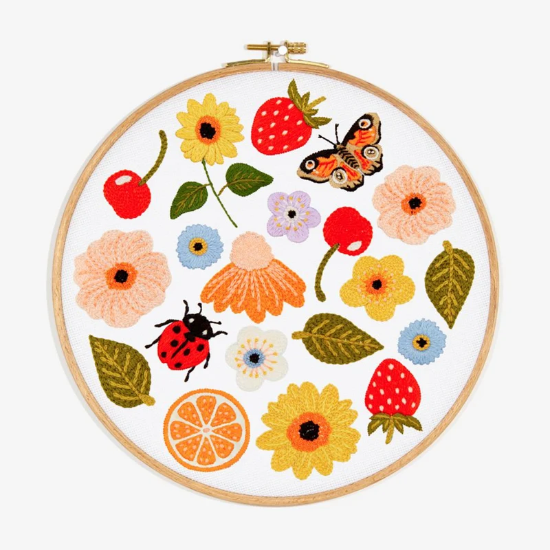 Stickanleitung „Vier Jahreszeiten – Sommer“ (digital)