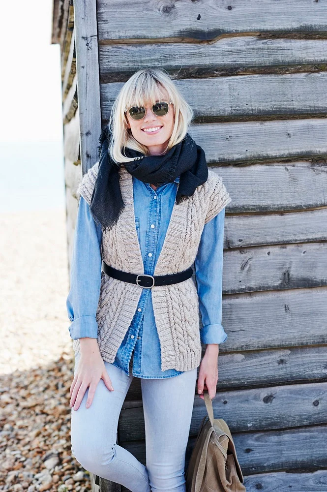 Strickanleitung Stylecraft Life Aran Nr. 9442: Strickjacke und Jacke