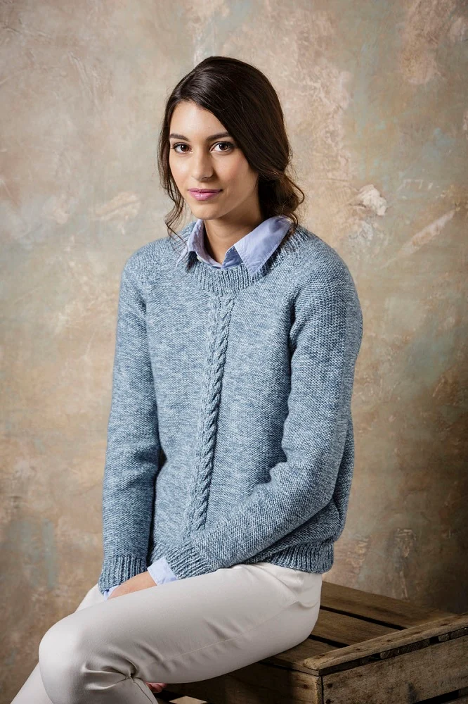 Strickanleitung Stylecraft Batik DK Nr. 9292: Zopfmuster-Pullover und Jacke