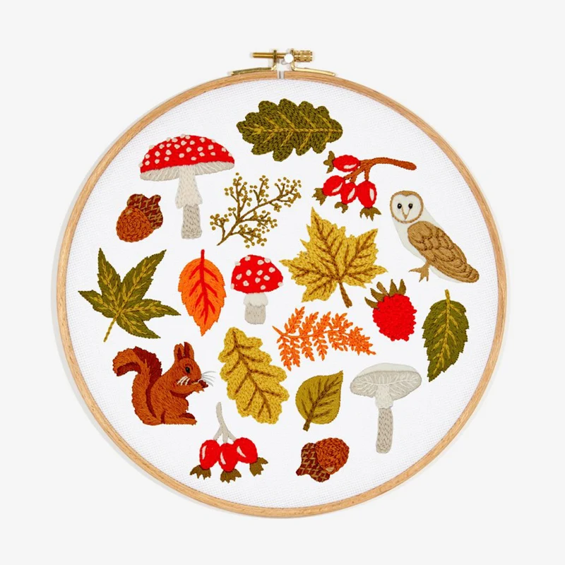 Stickanleitung „Vier Jahreszeiten – Herbst“ (digital)