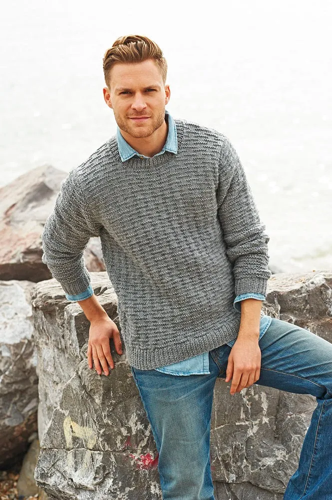 Strickanleitung Stylecraft Life Aran Nr. 9022 Herrenpullover (digital)