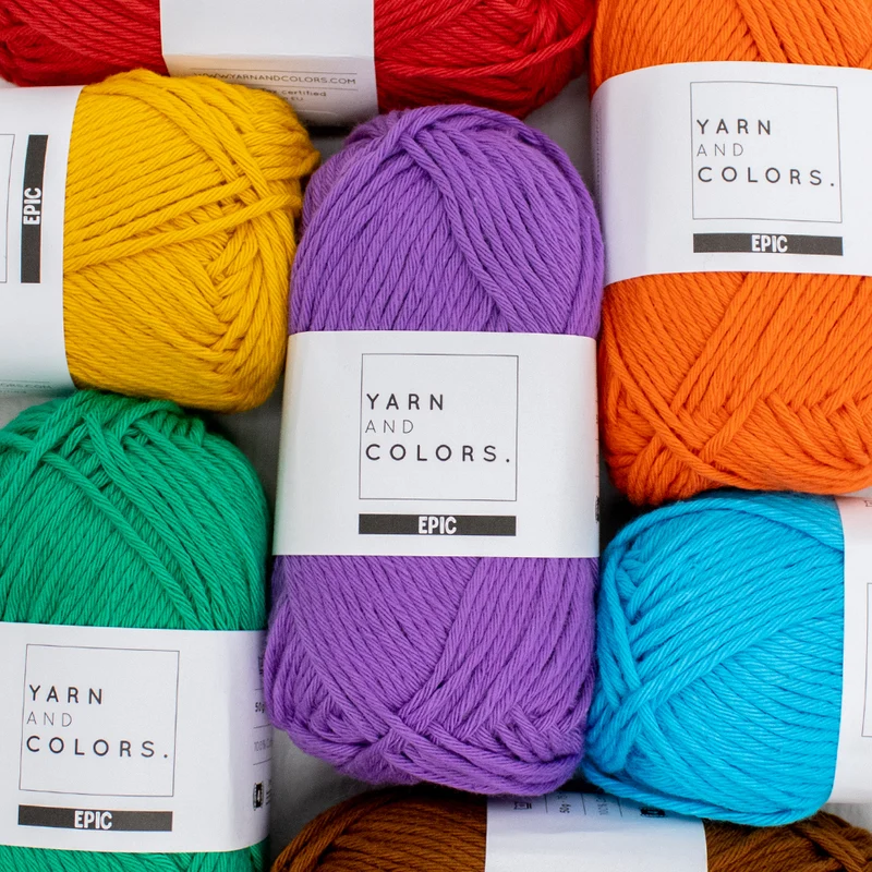 Yarn and Colors Epic – Paket mit allen Farben