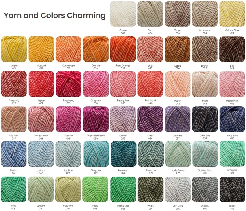 Yarn and Colors Charming – Paket mit allen Farben