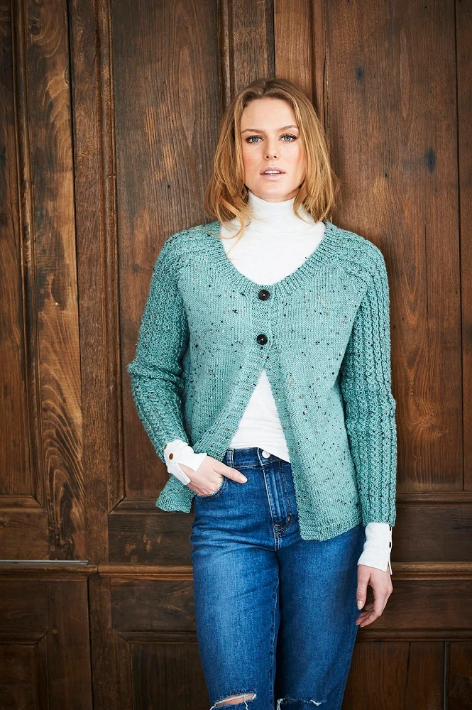 Strickanleitung Stylecraft Life DK Nr. 9656 Strickjacken