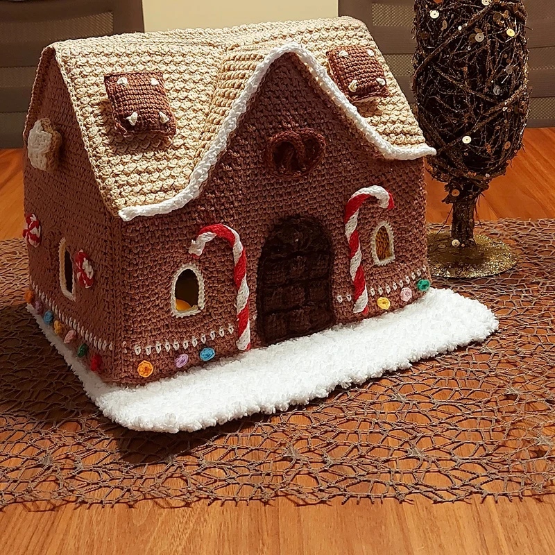 Hartmanns Lebkuchenhaus – Häkelpaket