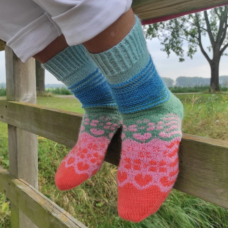 Strickanleitung für Socken „Zaailand“ (digital)