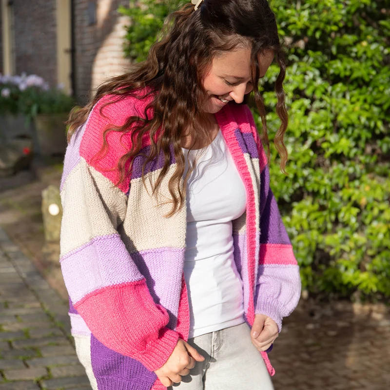Strickpaket „Basis Jacke Super Amazing“