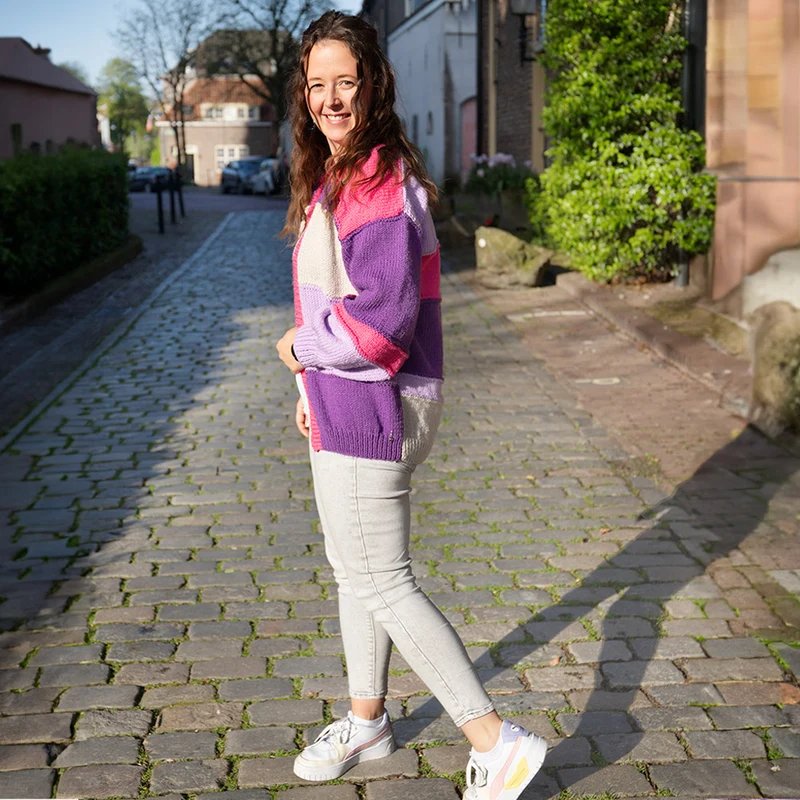 Strickpaket „Basis Jacke Super Amazing“