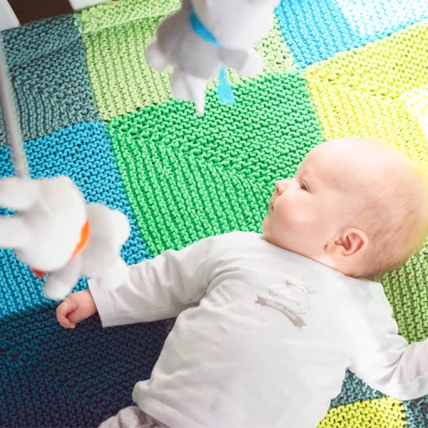 Strickanleitung für eine Boxdecke